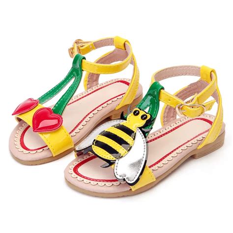 bee and cherry sandles kids gucci shoes|Designer Toddler Sandals .